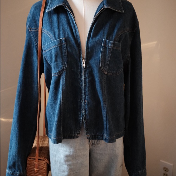 Vintage Blue Denim Jacket - Picture 1 of 3